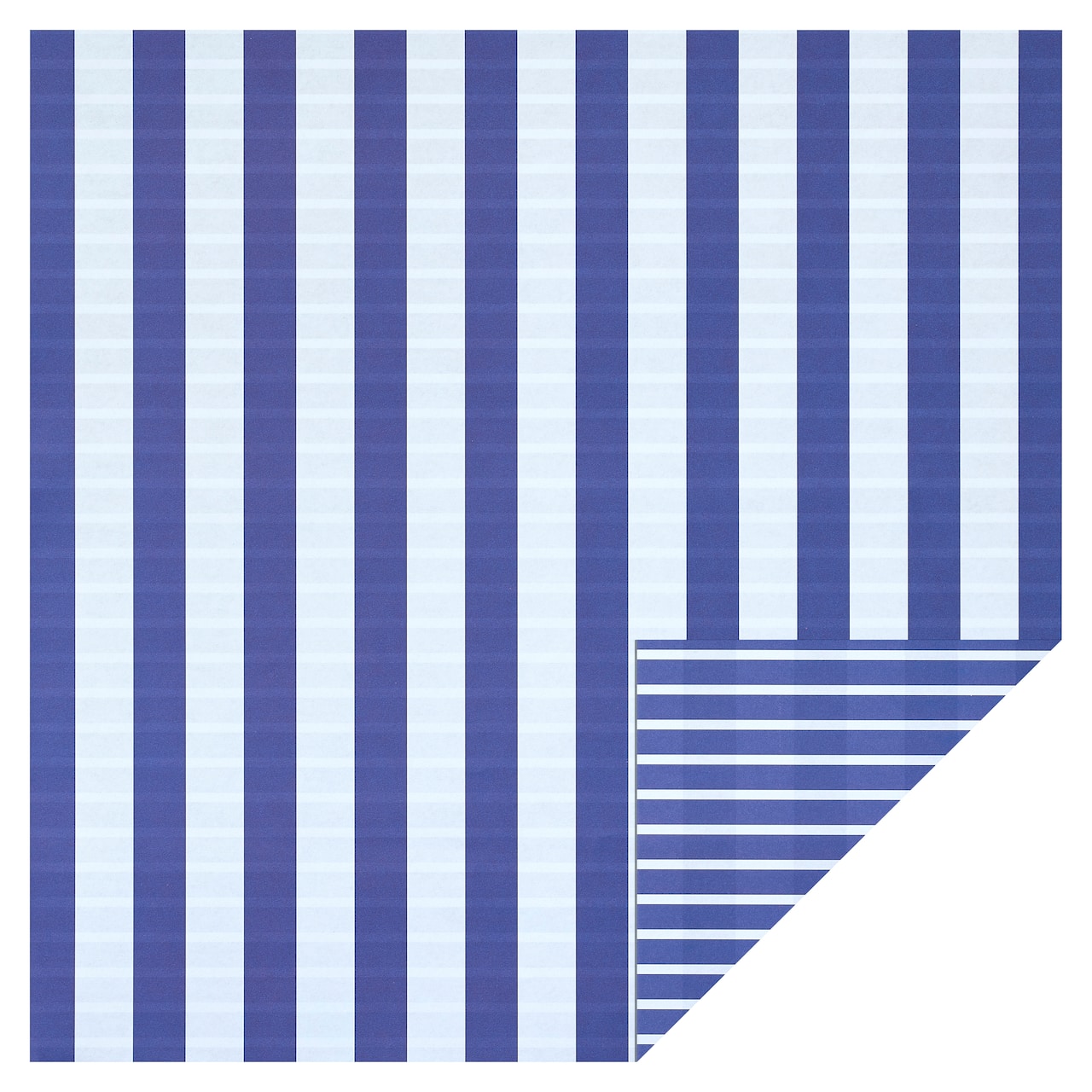 48 Pack: Blue & White Stripe Double-Sided Cardstock Paper by Recollections™, 12" x 12"